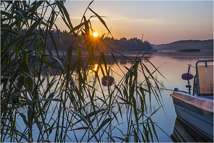 Gryning i skärgården - foto av Eva Bucksch